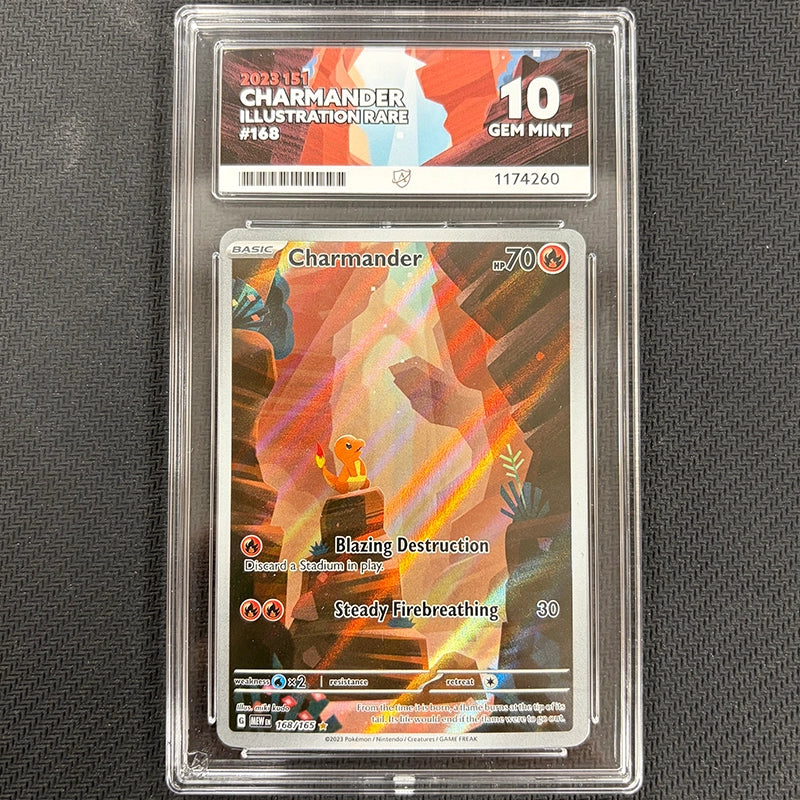 Pokemon TCG: Charmander 168/165 - 151 - Ace 10