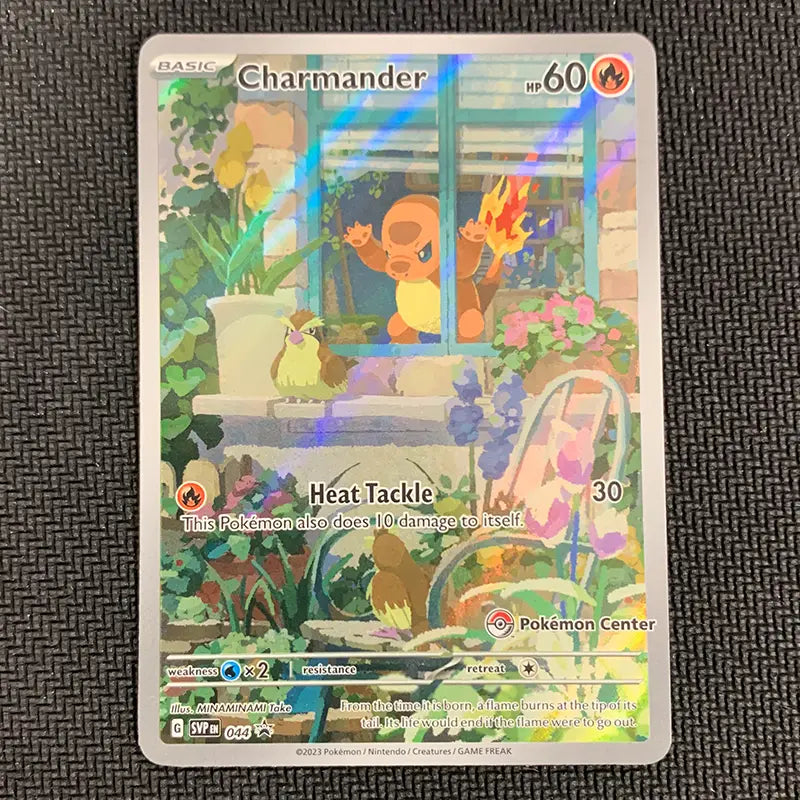 Pokemon TCG: Charmander SVP044 Pokemon Center Promo - NM