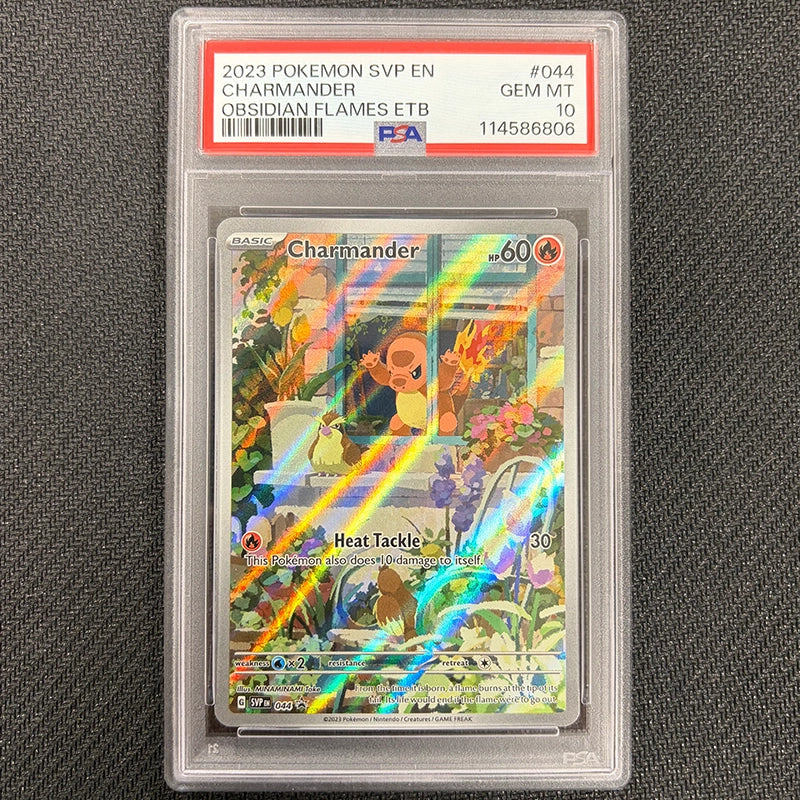 Pokemon TCG: Charmander SVP044 - Obsidian Flames - PSA 10