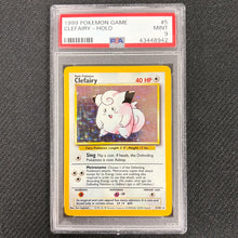 Pokemon TCG: Clefairy 5/102 - Base Set - PSA 9