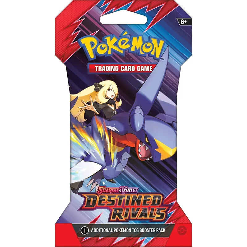 Pokemon TCG: Destined Rivals - Sleeved Booster Pack Garchomp