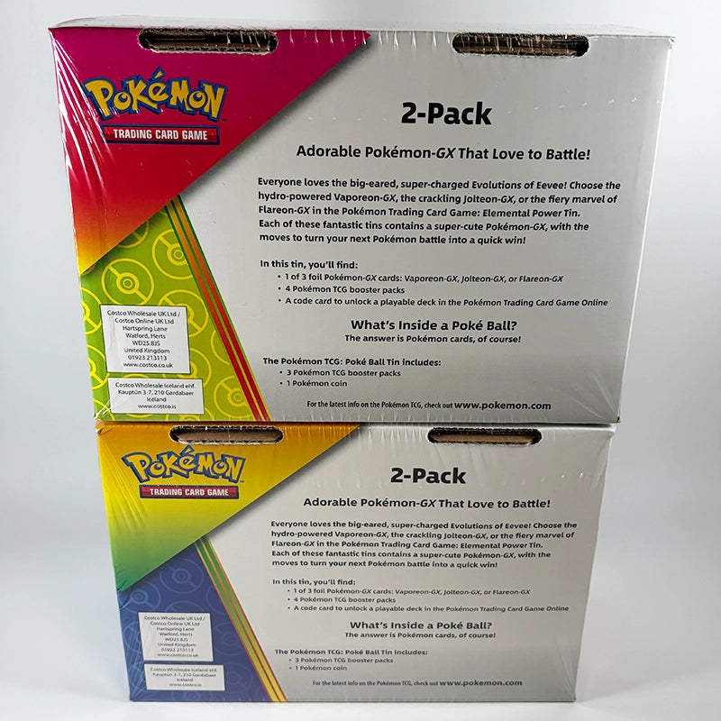 Pokemon TCG: Flareon & Vaporeon Elemental Powers 2-Pack Back
