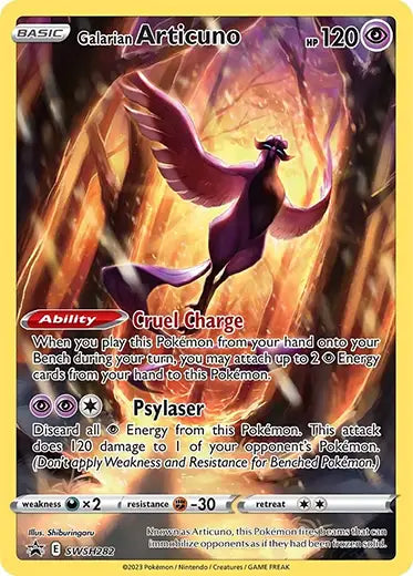 Pokemon TCG: Galarian Articuno SWSH282 Promo Card