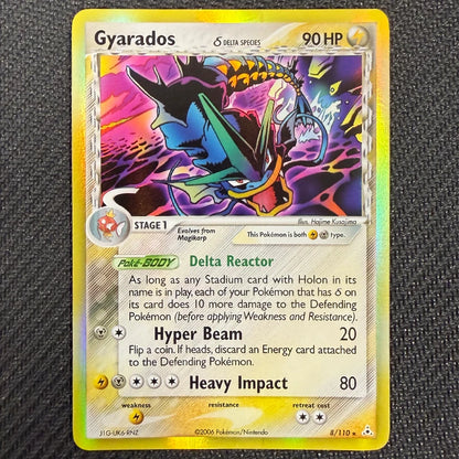 Pokemon TCG: Gyarados 8/110 - Holon Phantoms - NM