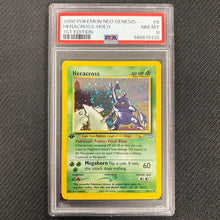 Pokemon TCG: Heracross 6/111 - 1st Edition Neo Genesis - PSA 8