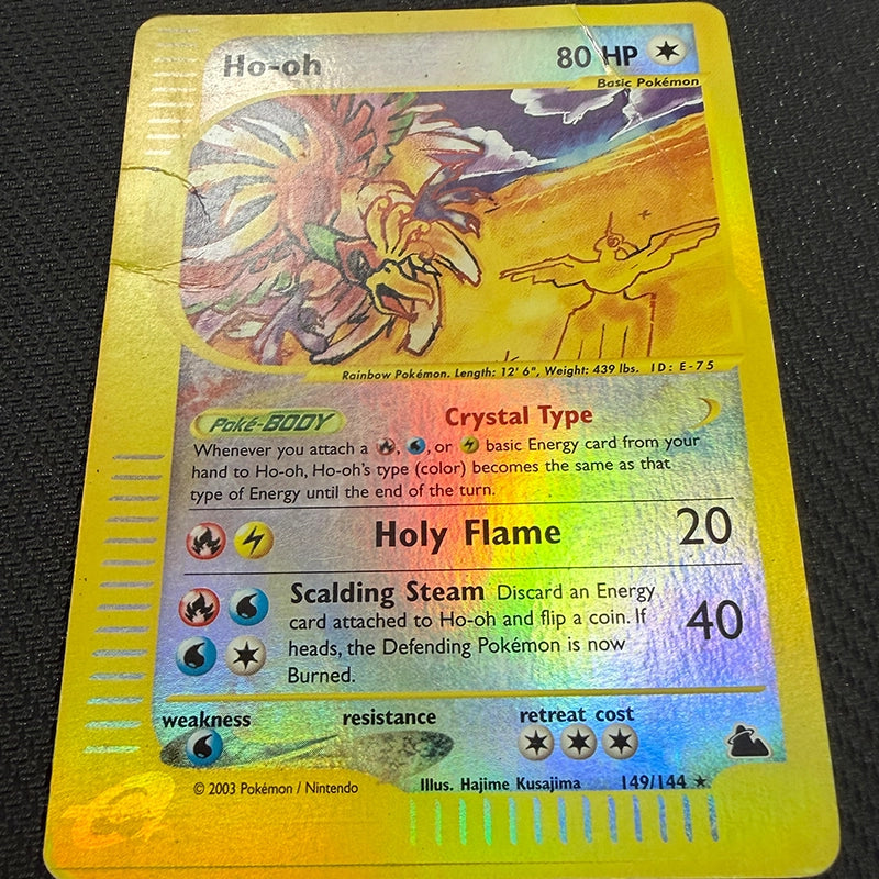 Pokemon TCG: Ho-oh 149/144 - Skyridge Reverse Holo - HP