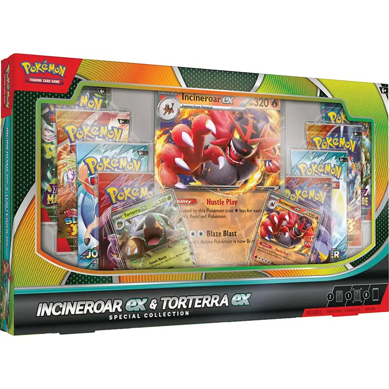 Pokemon TCG: Incineroar ex & Torterra ex Special Collection