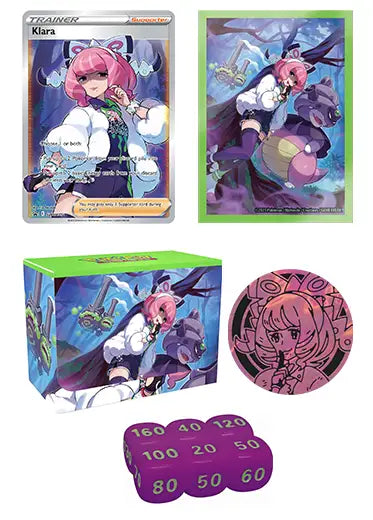 Pokemon TCG: Cyrus / Klara Premium Tournament Collection Double Sleeved Pokemon TCG: Cyrus / Klara Premium Tournament Collection Double Sleeved