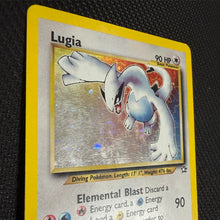 Pokemon TCG: Lugia 9/111 - Neo Genesis Holo Rare - MP/LP With Swirl Scratches
