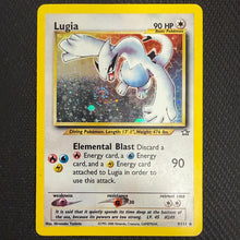 Pokemon TCG: Lugia 9/111 - Neo Genesis Holo Rare - MP/LP With Swirl