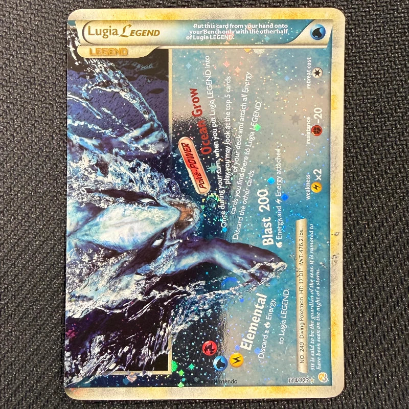 Pokemon TCG: Lugia Legend 114/123 - Soulsilver - LP+