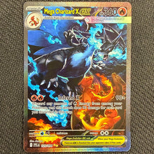 Pokemon TCG: Mega Charizard X Ex 125/094 - Phantasmal Flames - NM