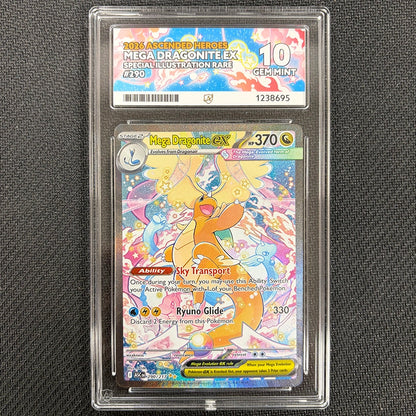 Pokemon TCG: Mega Dragonite Ex 290/217 - Ascended Heroes - ACE 10