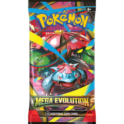 Pokemon TCG: Mega Evolution - Booster Pack Double Sleeved Pokemon TCG: Mega Evolution - Booster Pack Double Sleeved