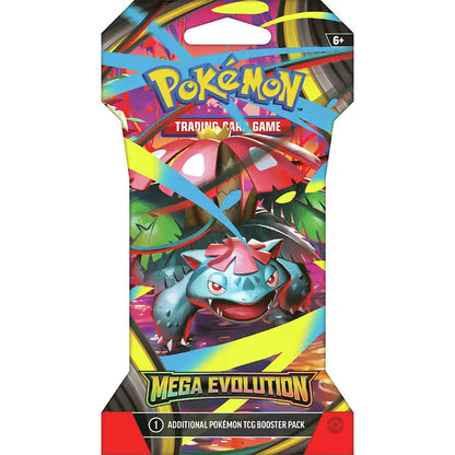 Pokemon TCG: Mega Evolution - Sleeved Booster Pack Pokemon TCG: Mega Evolution - Sleeved Booster Pack