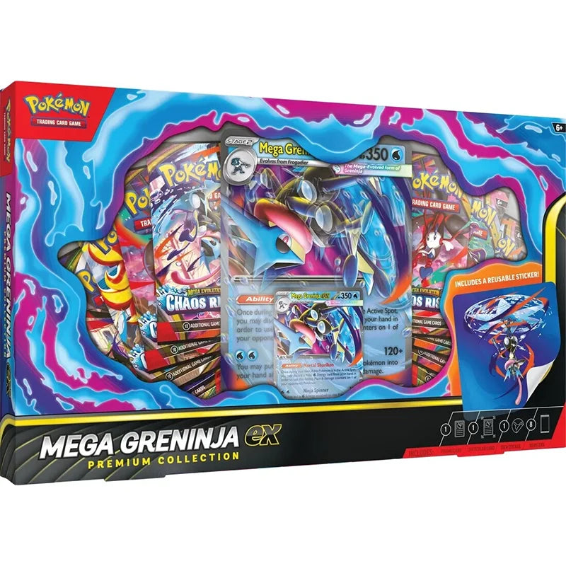 Pokemon TCG: Mega Greninja Ex Premium Collection