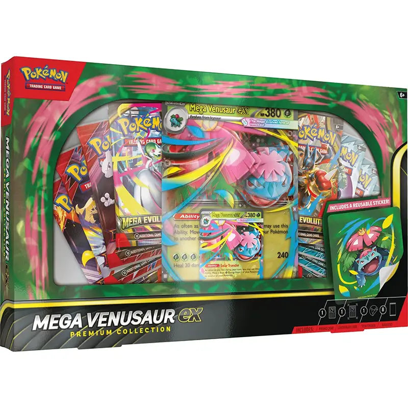 Pokemon TCG: Mega Venusaur Ex Premium Collection