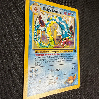 Pokemon TCG: Misty's Gyarados 13/132 - Gym Challenge - LP Surface