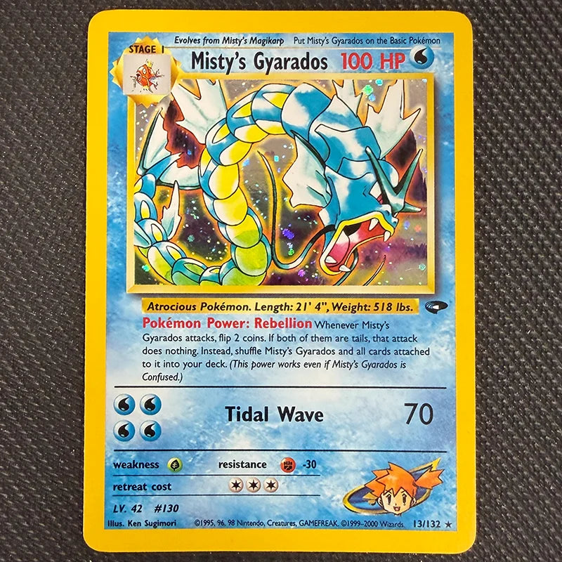 Pokemon TCG: Misty's Gyarados 13/132 - Gym Challenge - LP