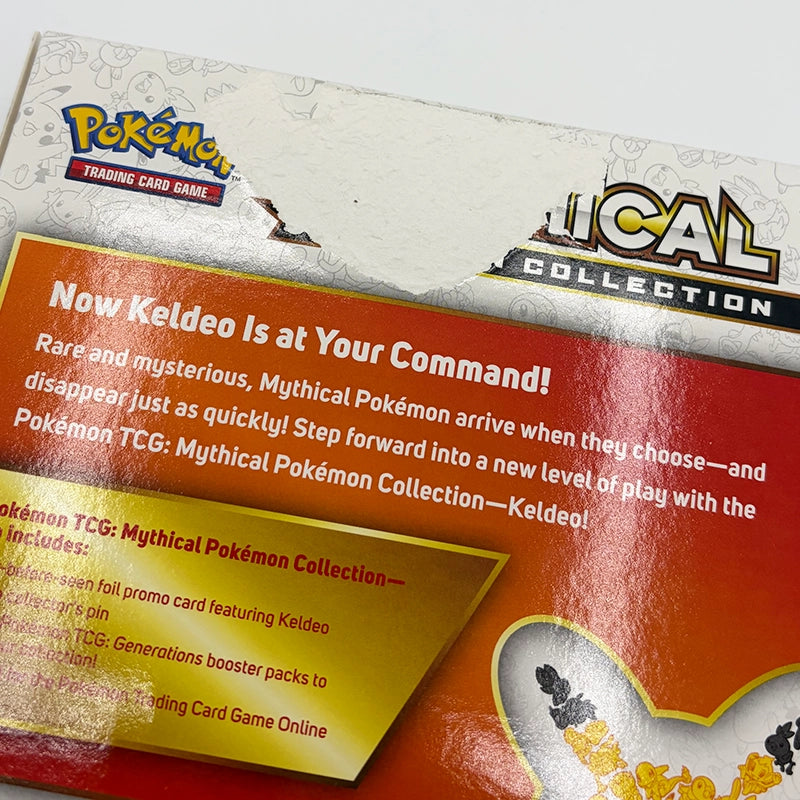 Pokemon TCG: Mythical Collection - Keldeo Peeling