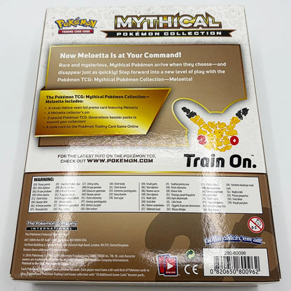 Pokemon TCG: Mythical Collection - Meloetta Back