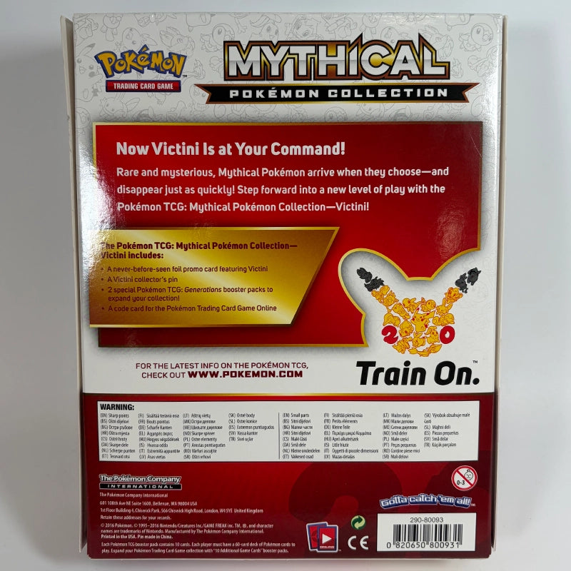 Pokemon TCG: Mythical Collection - Victini Back