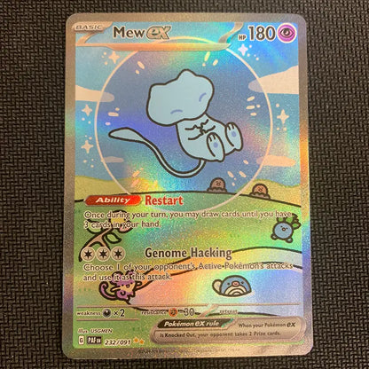 Pokemon TCG: Prismatic Evolutions - Mew Ex 232/091