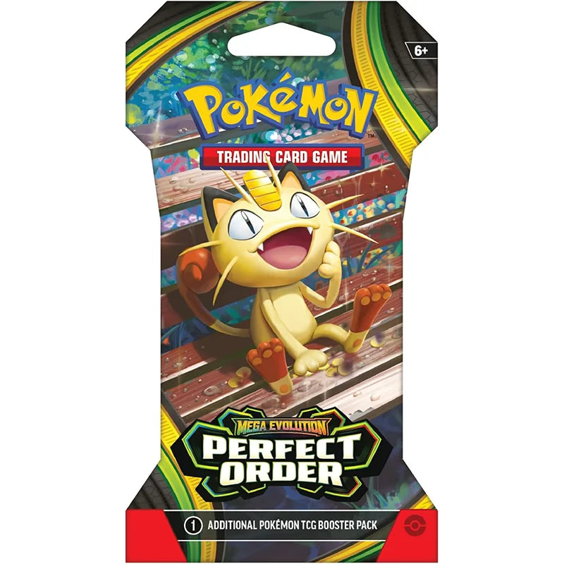 Pokemon TCG: Perfect Order - Sleeved Booster Pack Meowth