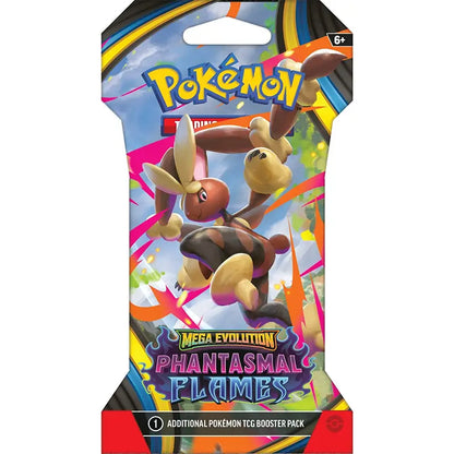 Pokemon TCG: Phantasmal Flames - Sleeved Booster Pack Lopunny