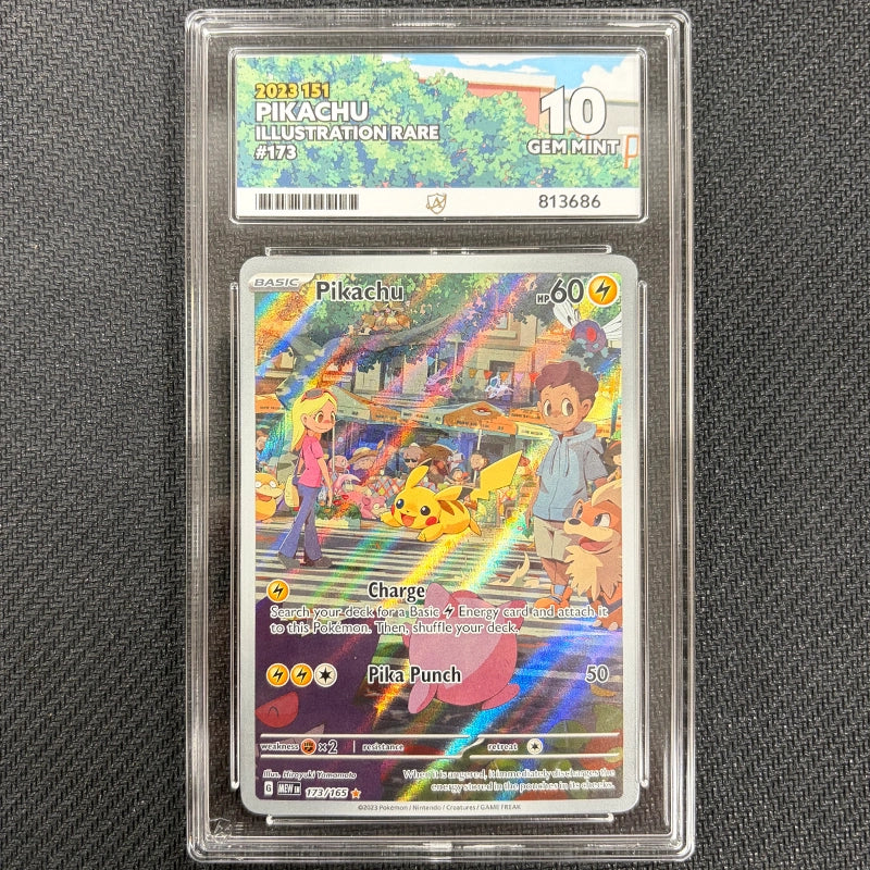 Pokemon TCG: Pikachu 173/165 - 151 - Ace 10