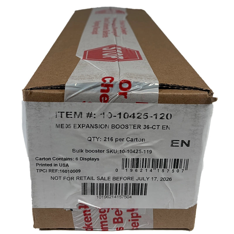 Pokemon TCG: Pitch Black - Booster Case