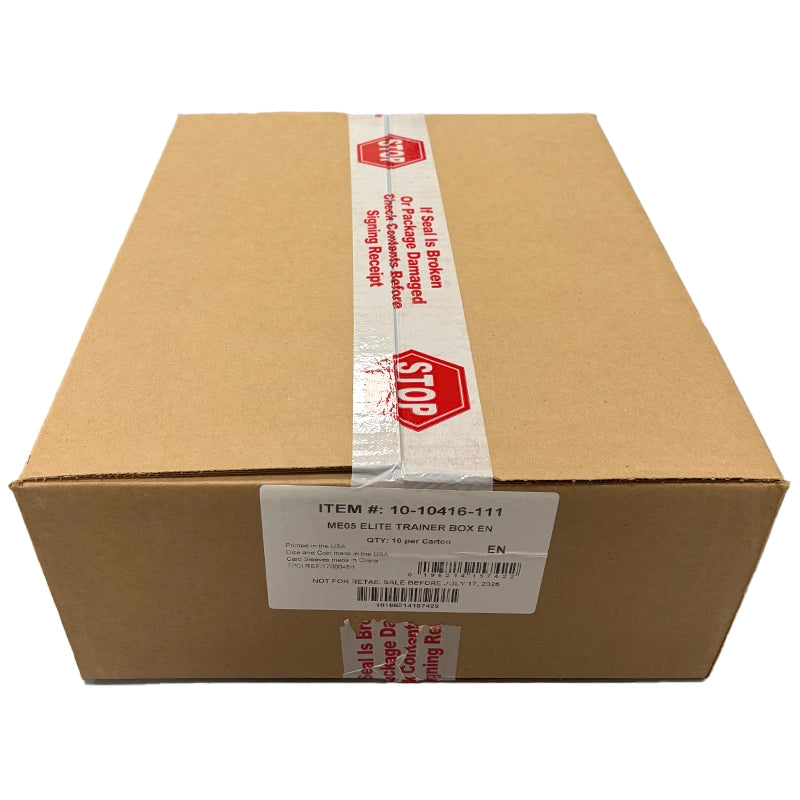 Pokemon TCG: Pitch Black - Elite Trainer Box Case