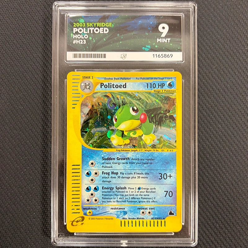 Pokemon TCG: Politoed H23/H32 - Skyridge - Ace 9