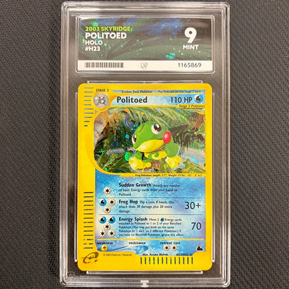 Pokemon TCG: Politoed H23/H32 - Skyridge - Ace 9