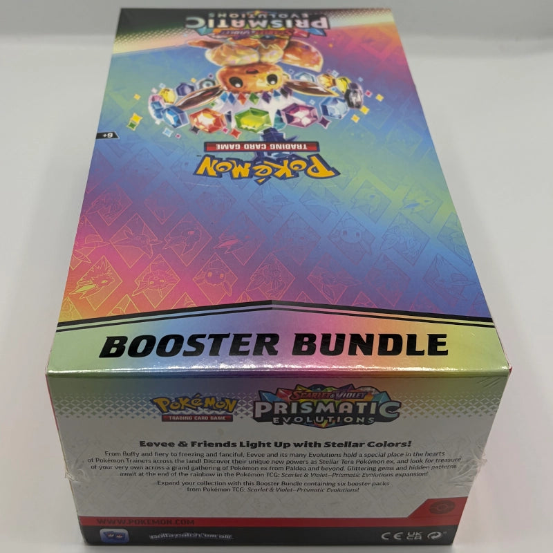 Pokemon TCG: Prismatic Evolutions - Booster Bundle Display (10) Back