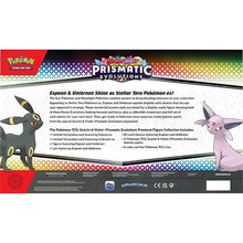 Pokemon TCG: Prismatic Evolutions - Premium Figure Collection Contents