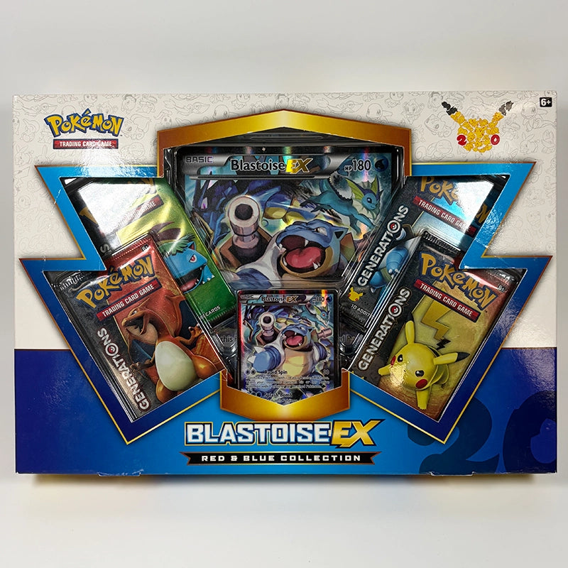Pokemon TCG: Blastoise EX Red & Blue Collection