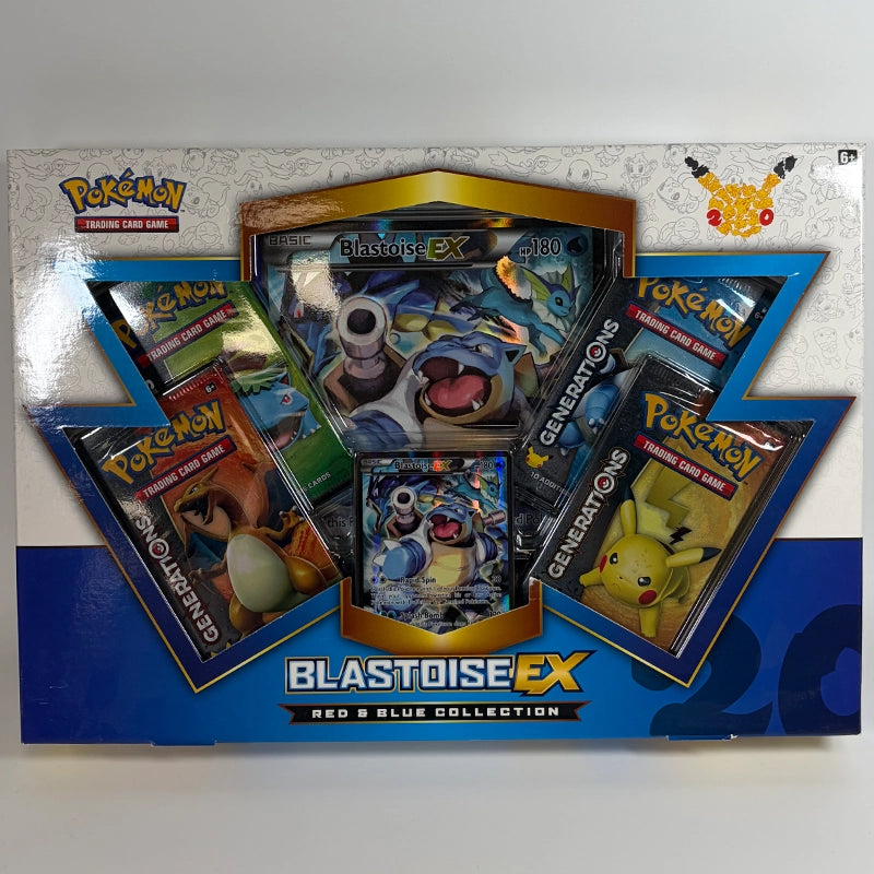 Pokemon TCG: Blastoise EX Red & Blue Collection