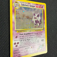 Pokemon TCG: Sabrina's Gengar 14/132 - Gym Heroes - LP With Swirl Holo