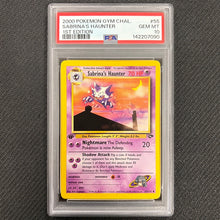 Pokemon TCG: Sabrina's Haunter 55/132 - 1st Edition Gym Challenge - PSA 10