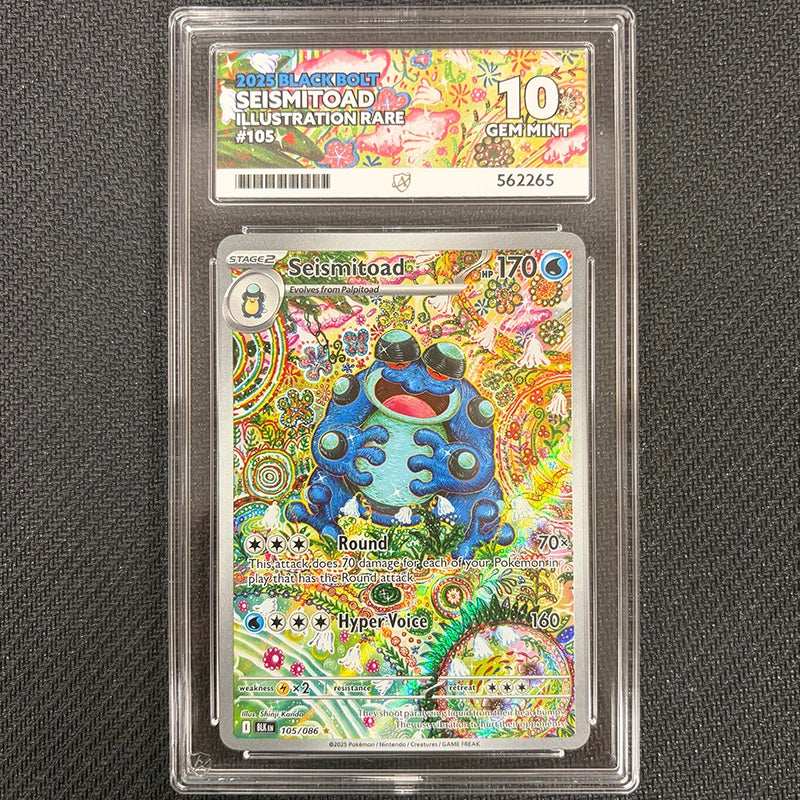 Pokemon TCG: Seismitoad 105/086 - Black Bolt - Ace 10