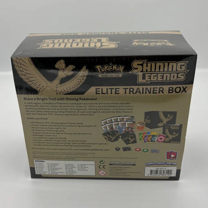 Pokemon TCG: Shining Legends - Elite Trainer Box Back