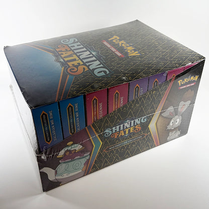 Pokemon TCG: Shining Fates - Mad Party Pin Collection Display Side
