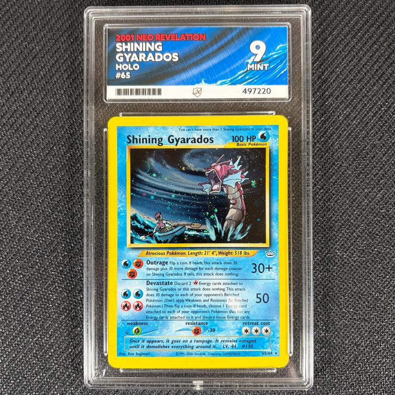 Pokemon TCG: Shining Gyarados 65/64 - Neo Revelation - Ace 9