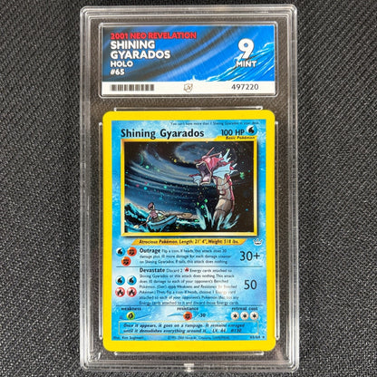 Pokemon TCG: Shining Gyarados 65/64 - Neo Revelation - Ace 9