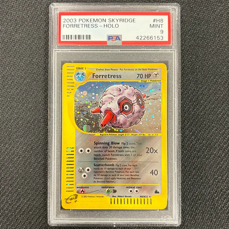 Pokemon TCG: Forretress H8 - Skyridge - PSA 9