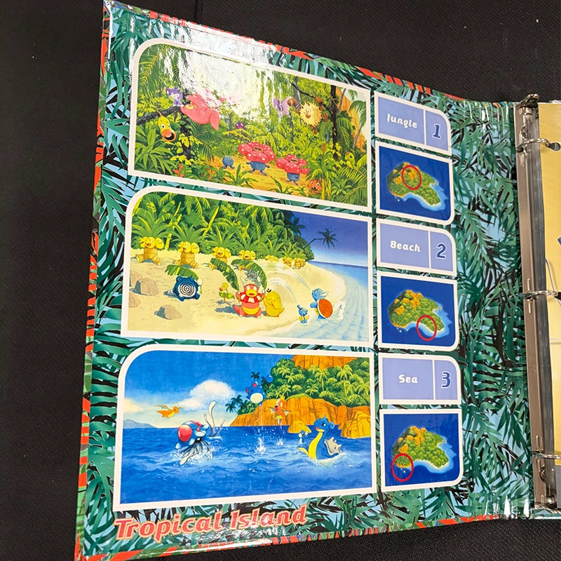 Pokemon TCG: Southern Islands Binder Inside