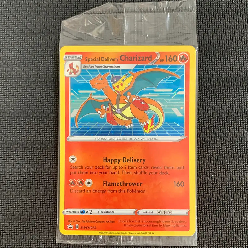 Pokemon TCG: Special Delivery Charizard SWSH075 Promo