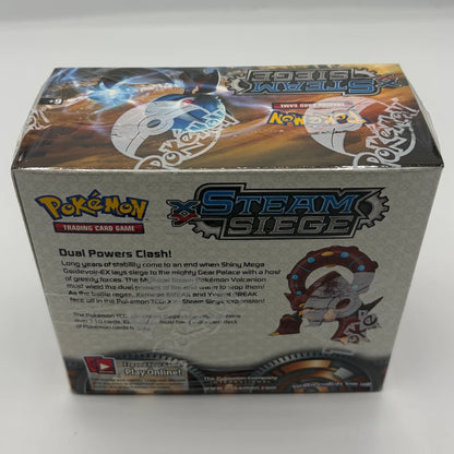 Pokemon TCG: Steam Siege - Booster Box Back
