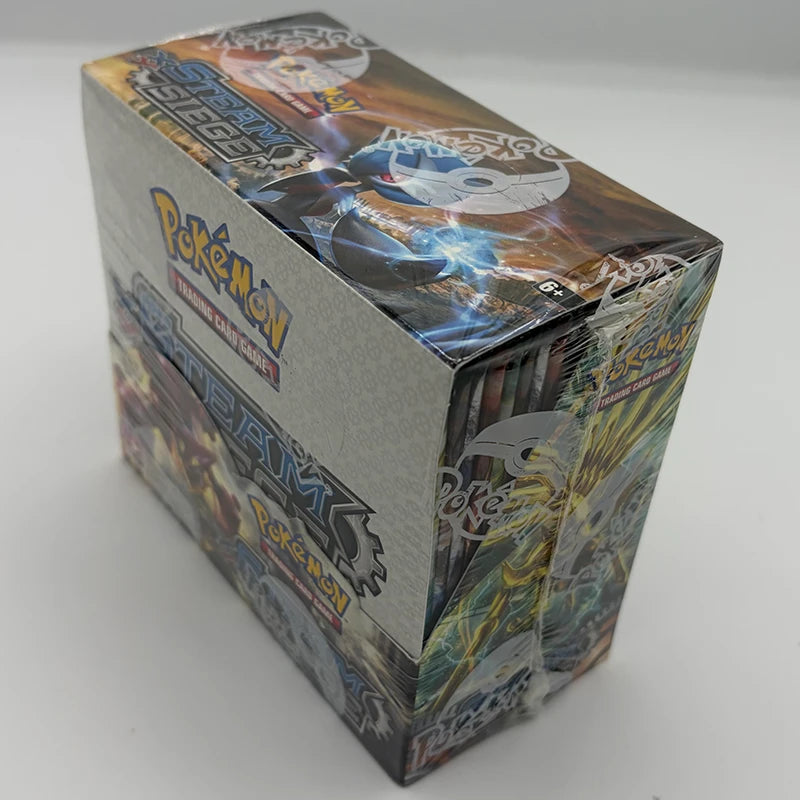Pokemon TCG: Steam Siege - Booster Box Side